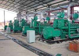 Biomass gas from Wood chips