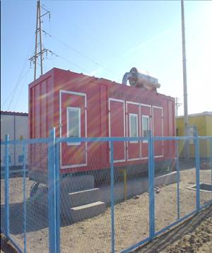 containerised cogeneration sets