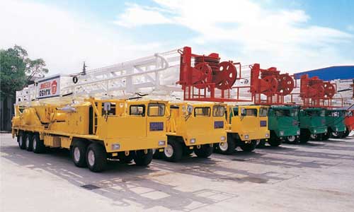 Service King 1000 HP Trailer Mounted Drilling Rig in Frisco, TX, USA