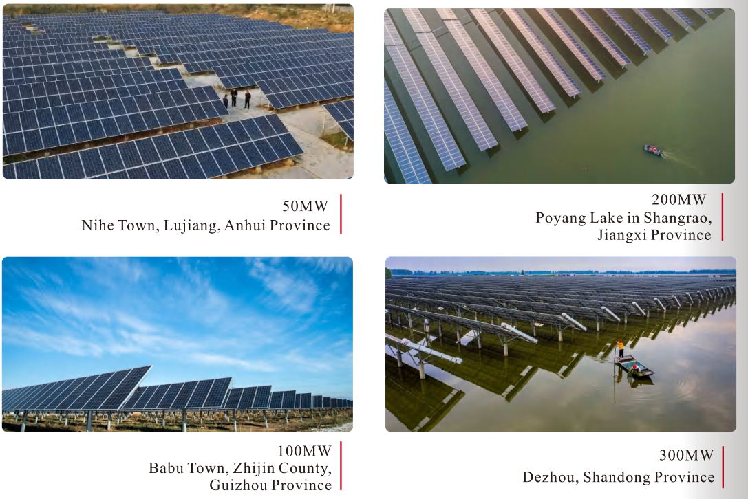 Ground centralized PV power station